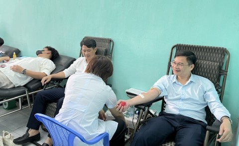 CÁN BỘ Y TẾ BỆNH VIỆN THAM GIA HIẾN MÁU TÌNH NGUYỆN NĂM 2026
