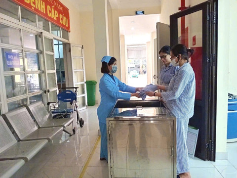 Kiểm soát nhiễm khuẩn từ công tác tư trang góp phần nâng cao chất lượng phục vụ người bệnh