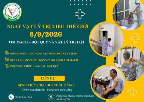 CHÚC MỪNG NGÀY VẬT LÝ TRỊ LIỆU THẾ GIỚI 08/9/2026