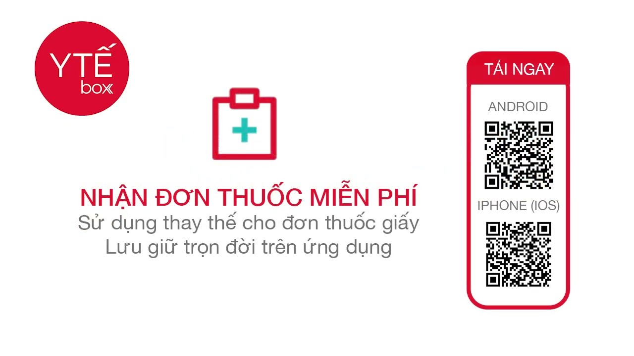 Phần mềm nhận đơn thuốc điện tử cho bệnh nhân - Y tế box