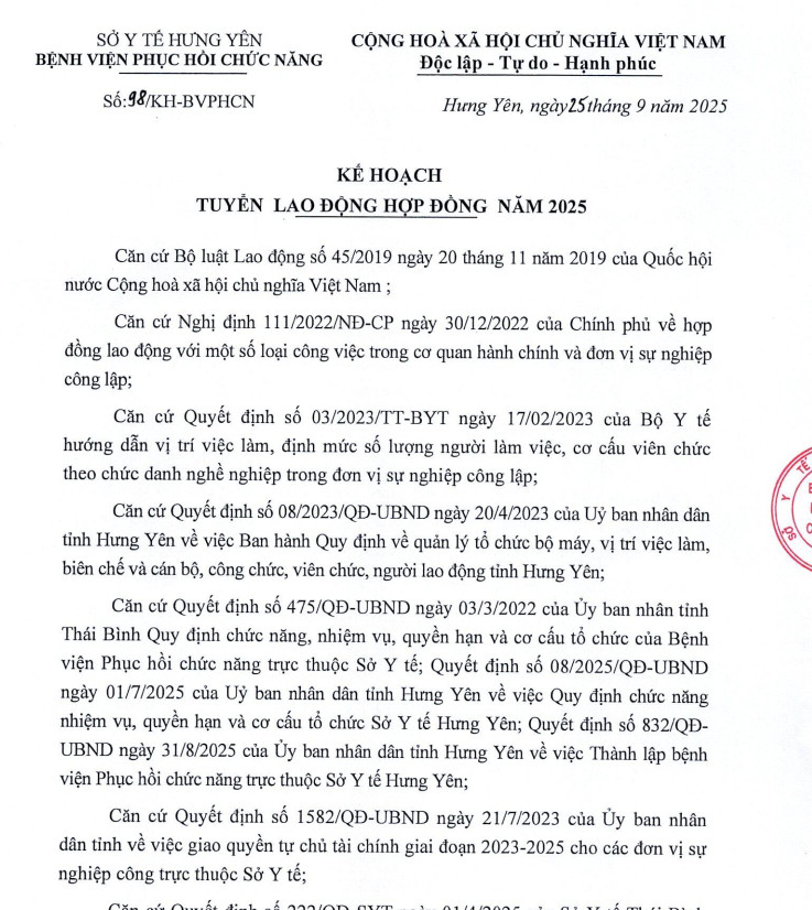 tuyển hợp đồng