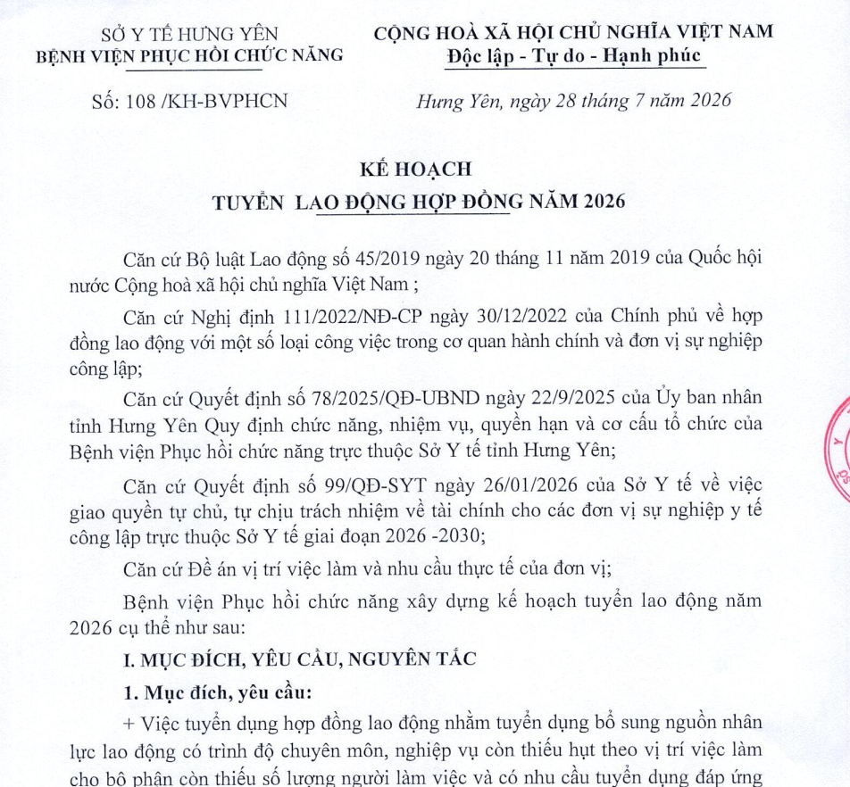 tuyên lao động năm 2026